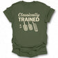 Classically Trained Train Pun T-Shirt