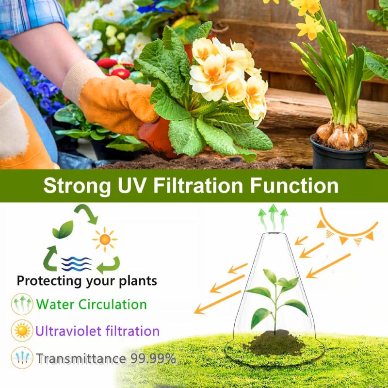 Gardening Greenhouse Plant Covers Reusable, Light-transmitting And Breathable, Prevent Insect, Poultry, Frost, Rain & Wind