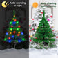 Solar Christmas Tree Lights Holiday Decorations, Outdoor Courtyards, Gardens, Lawns, Small Path Lights, Atmosphere Lights
