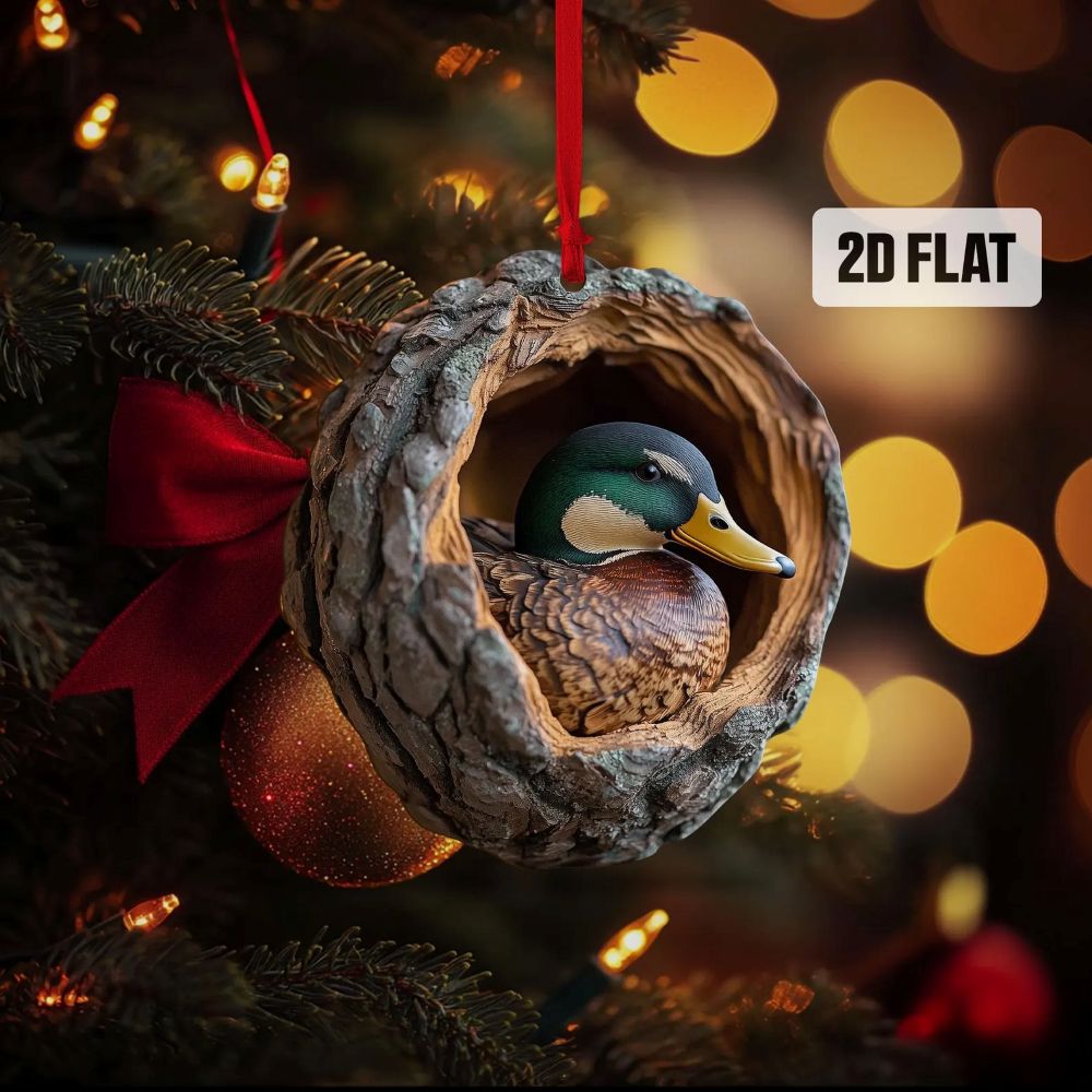 Mallard Duck - Animal Christmas Ornament CH223
