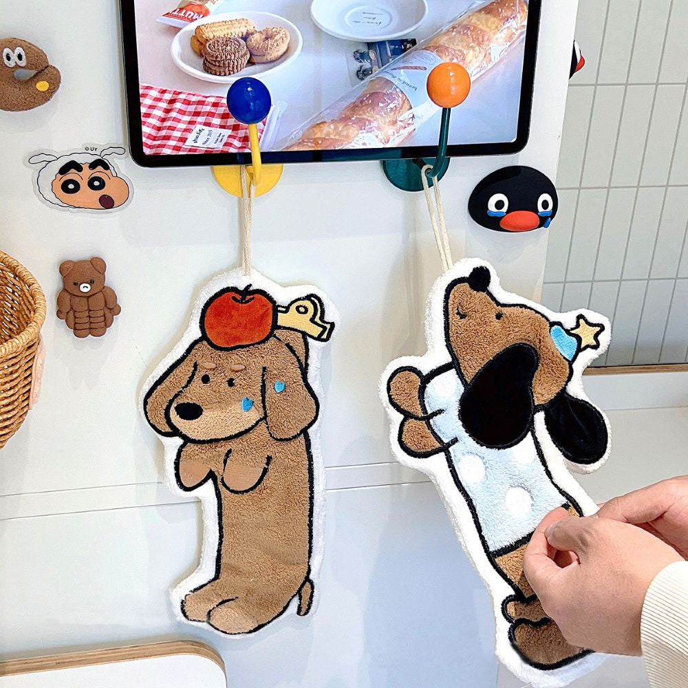 Adorable Dog Hand Towels - H553