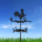 Rooster Stainless Steel Weathervane MW001