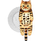 Adorable Cat Hand Towels - Bengal Cat