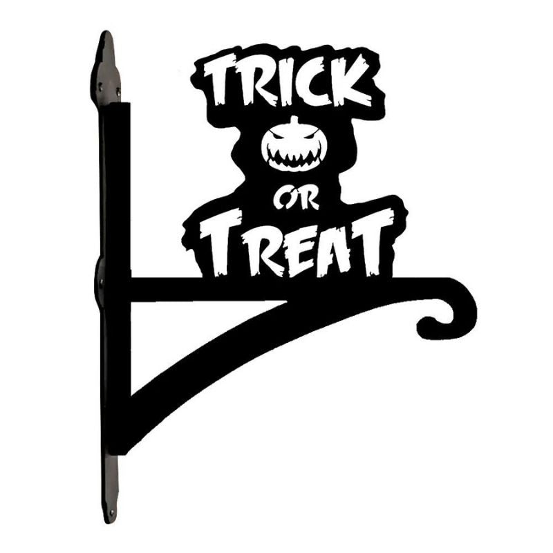 Trick or Treat Metal Hanging Bracket Plant Stand PS165