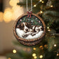 German Shorthaired Pointer In Mini Baskets Ornament - MB042