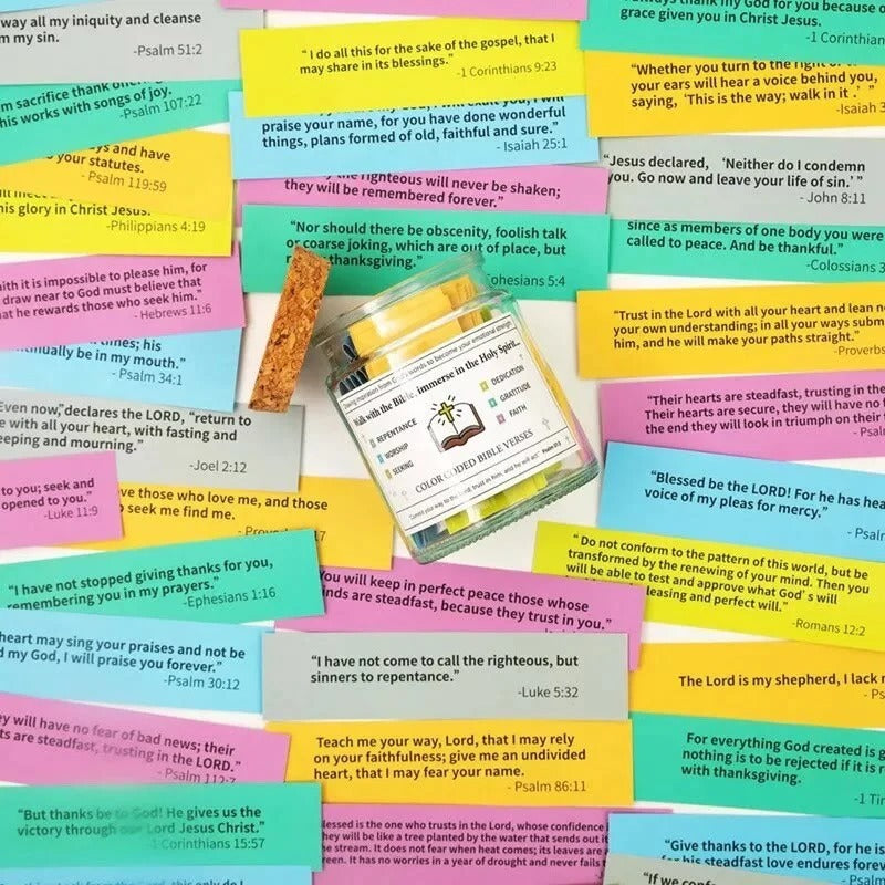WALK WITH THE BIBLE VERSE JAR