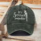 Retro It's 5 O'clock Somewhere Print Baseball Cap