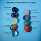 Crystal Stone Holder Necklace
