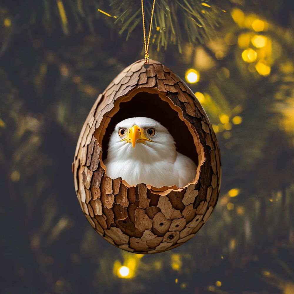 Eagle - Animal Christmas Ornament CH092