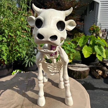 Cow & Horse Skeleton Halloween Decorative Prop