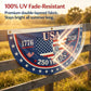 USA 250th Anniversary Flag Half Round Banner