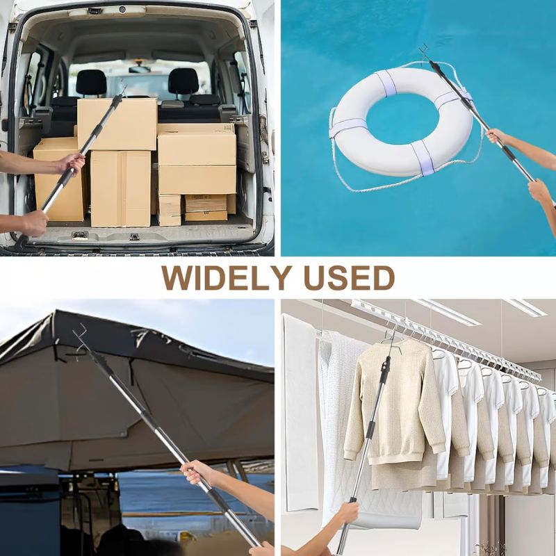 Truck Cargo Grabber, Telescoping Pickup Truck Bed Retriever Tool