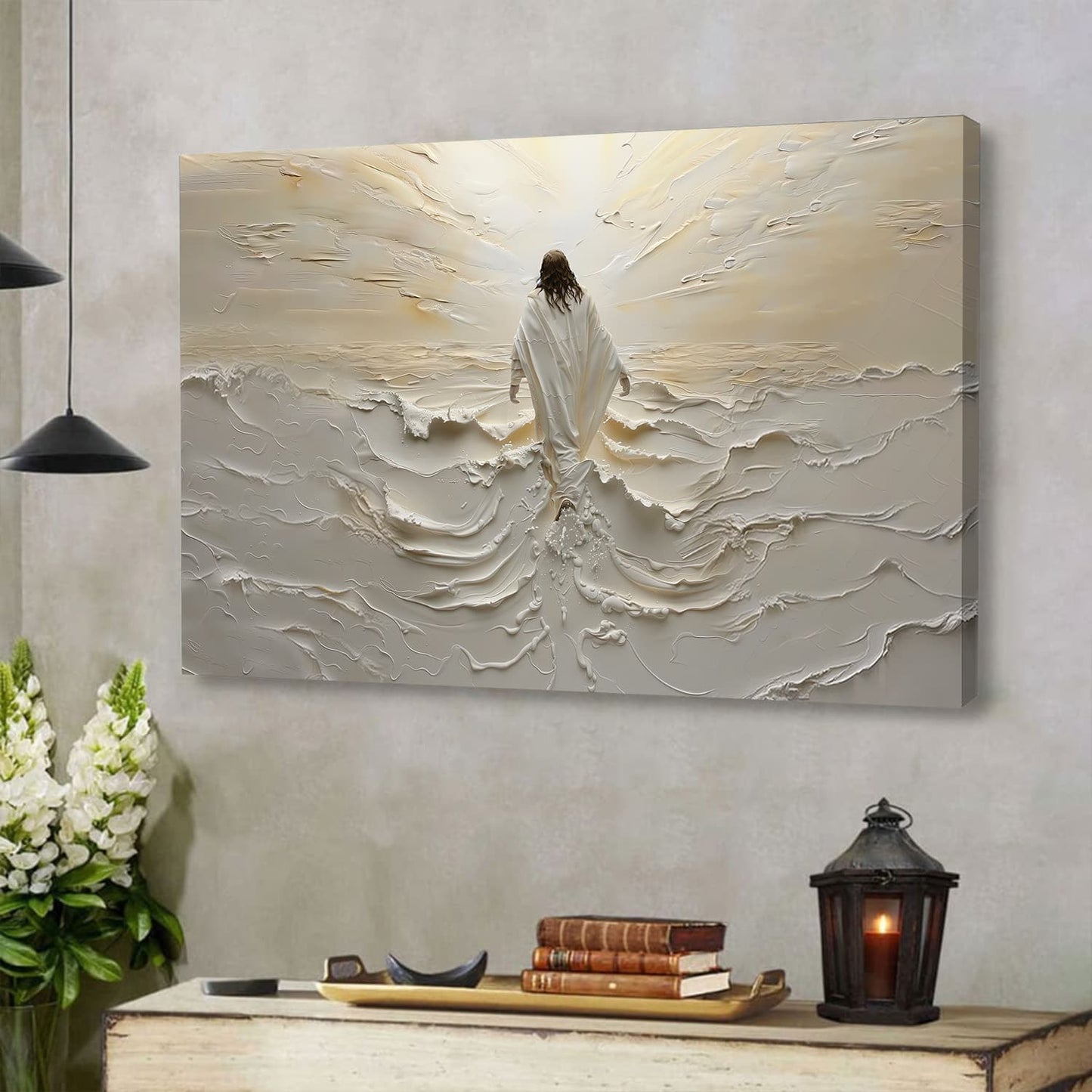Walking on Water - C022 - Gallery Wrapped Canvas Prints