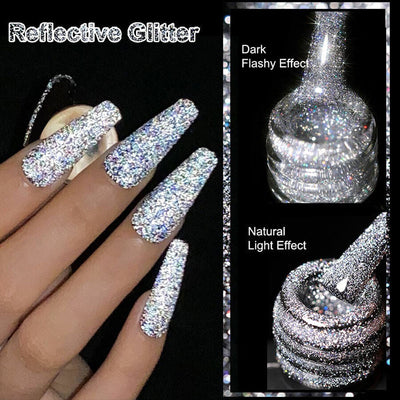 High Density Glitter Nail Gel Polish