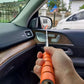 Retractable Car Rearview Mirror Wiper – Portable Rain & Water Removal Tool