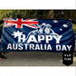 Happy Australia Day Kangaroo Flag - C035