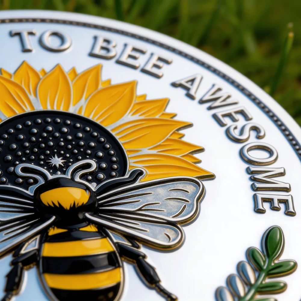 Bee Kind Positivity Commemorative Coin