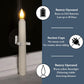 Window Flameless Led Taper Candles with Sensor Dusk to Dawn