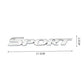 Sport - Emblem Sticker Badge, Funny Decals for Car, Truck, SUV, Motorcycle - TE029