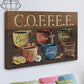 Coffee Cups - D370 - Gallery Wrapped Canvas Prints