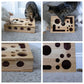 Cat Scratch Puzzle Enrichment Box: Nail File Stress Free Alternative to Clippers and Grinders