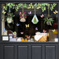 Colorful Floral Bouquet Window Sticker
