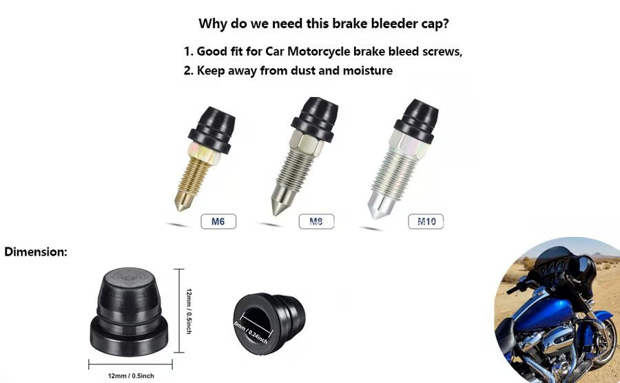 Brake Bleeder Hose - One Way Check Valve Tube Bleeding Tool Kit For Car Motorcyle Clutch
