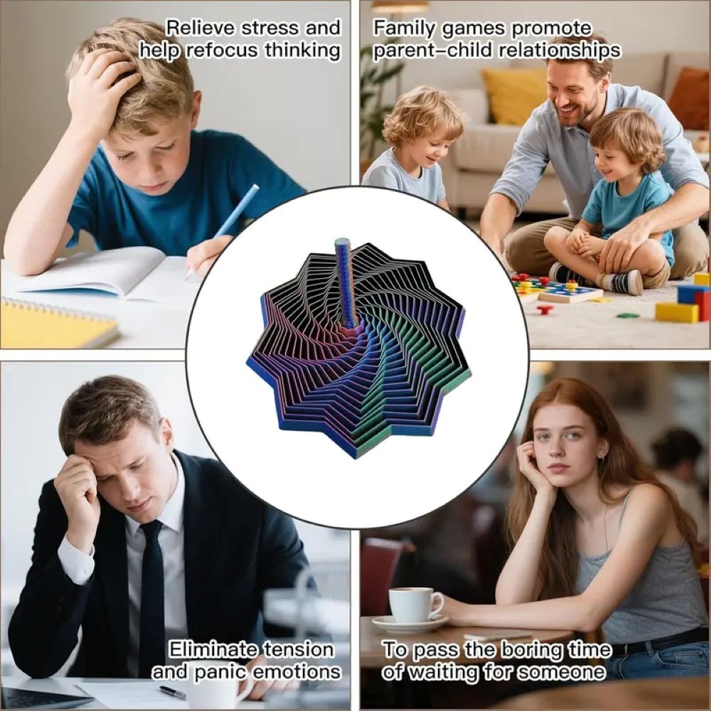 3D Printed Expanded Sensory Fidget Star