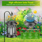 Upgraded Flickering Flame Solar Lantern Outdoor Waterproof Light