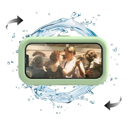 Waterproof Shower Phone Holder – 360° Rotating Wall Mount for Smartphones