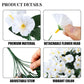 Artificial Faux Hanging Flowers Plants - UV resistant, Waterproof, Windproof
