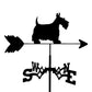 Scottish Terrier Dog Stainless Steel Weathervane MW052