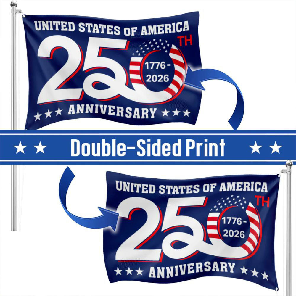 Patriotic 250th Anniversary Flag - C032