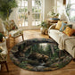 Forest Bear - 3D Illusion Round Rug - H636