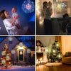 Christmas LED Starburst Lights With Remote, 8 Modes & Waterproof