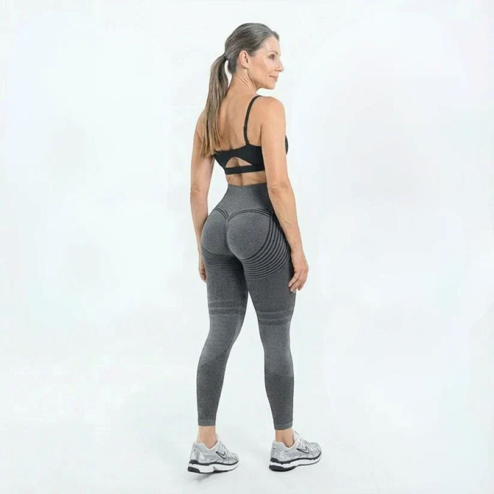 High Waisted And Hip Lifting Yoga Elastic Quick Drying Tight Pants