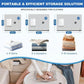 9 Pack Lightweight Travel Bags with USB Electric Pump