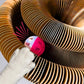 Foldable Cat Scratching Board With Bell Accordion