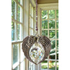 Angel Wings Crystal and Pewter Wings Suncatcher