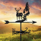 Forest Deer Stainless Steel Weathervane MW039