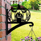 Halloween Pumpkin Metal Hanging Bracket Plant Stand PS167