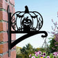 Halloween Pumpkin Metal Hanging Bracket Plant Stand PS167