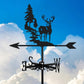 Forest Deer Stainless Steel Weathervane MW039