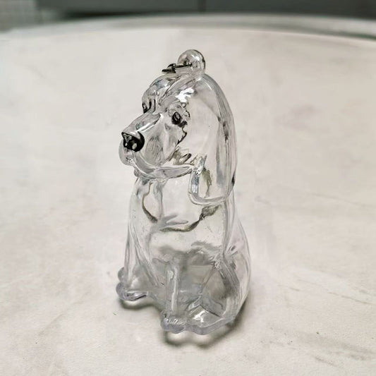 Beagle Hair Collector Keychain Charm Memorial Storage Box HC020