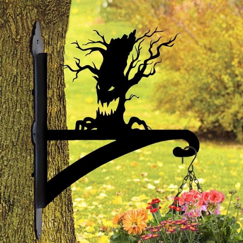 Halloween Tree Metal Hanging Bracket Plant Stand PS168