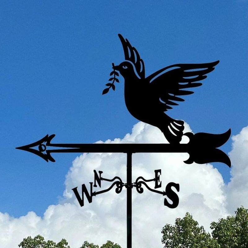 Dove of Peace Stainless Steel Weathervane MW096