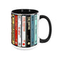 The Smiths Albums Cassette Retro Collection Accent Mug
