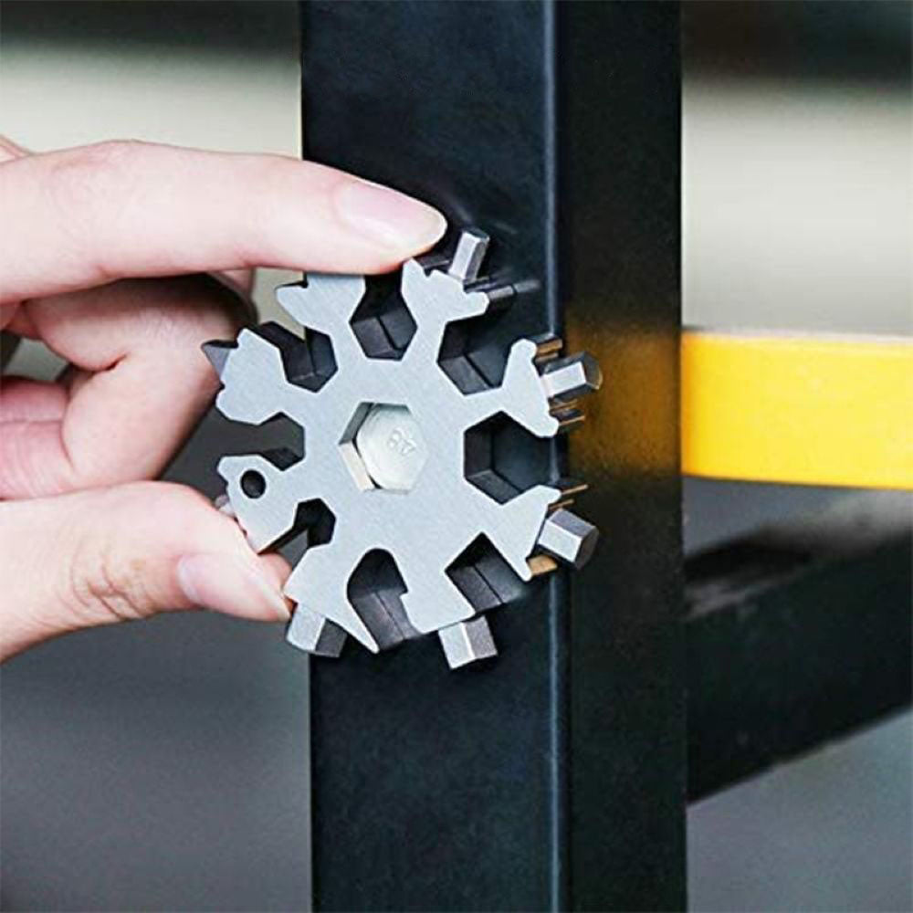 Snowflake - MultiTool 18-in-1 Stainless Steel Portable For Outdoor Adventure