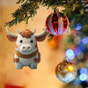 Cartoon Cow Animal Hanging Ornament