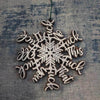 Funny Snowflake Christmas Ornament